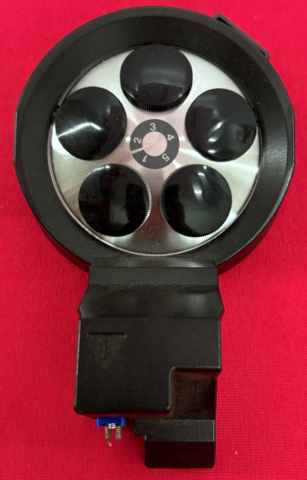 OLYMPUS U-D5BDREMC 5 POSITION MOTORIZED OBJECTIVE TURRET NOSEPIECE PARTS/REPAIR