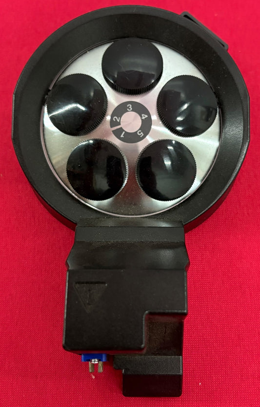 OLYMPUS U-D5BDREMC 5 POSITION MOTORIZED OBJECTIVE TURRET NOSEPIECE PARTS/REPAIR