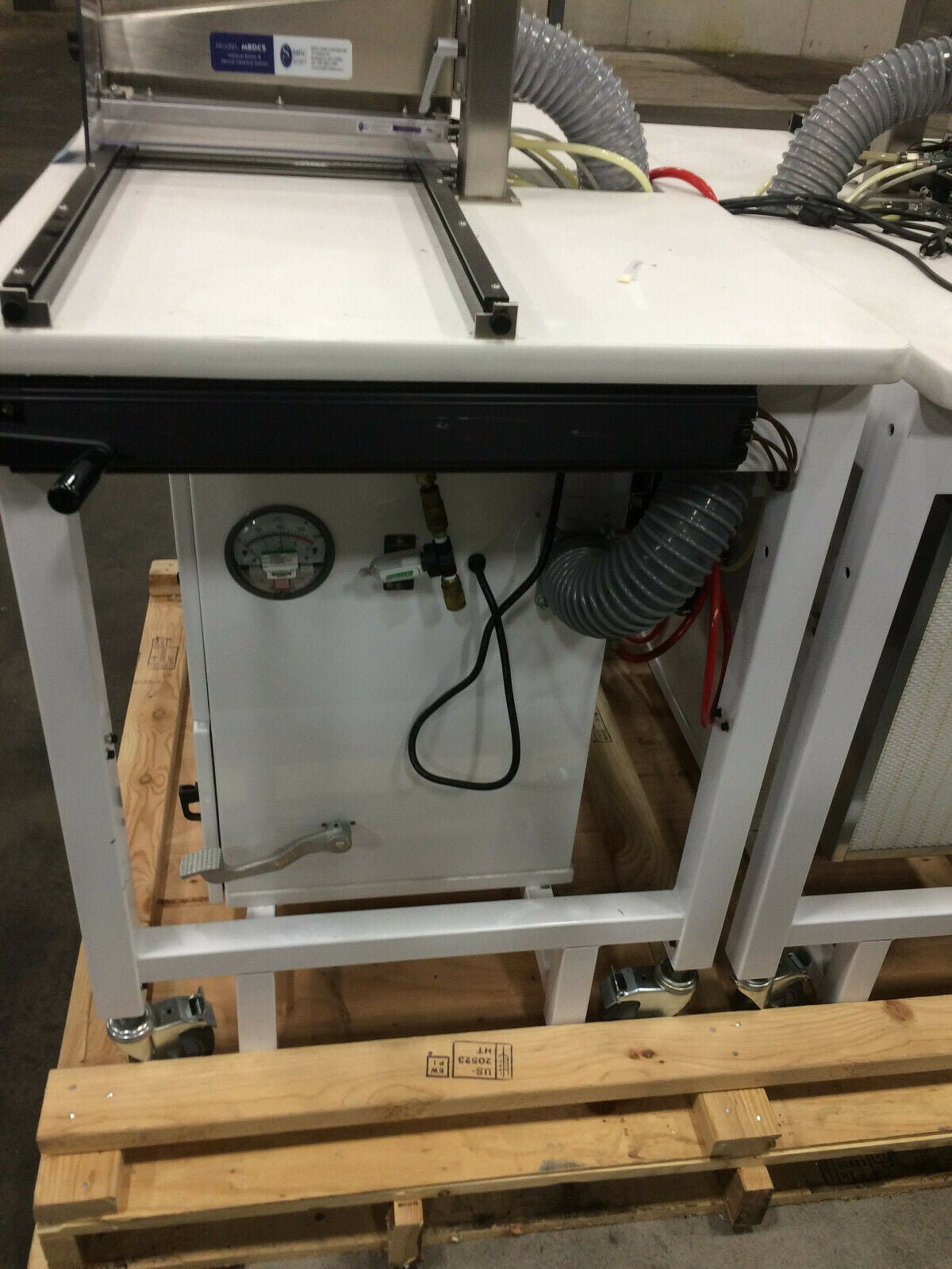 STATIC CLEAN WEB VAC STATIC Removal Medical Cleaning Station Hepa Filter Station