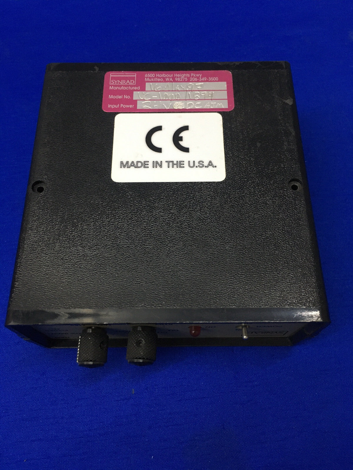 CONTROLLER LASER CO2 SYNRAD UC-1000 24 VDC