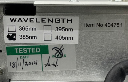 DYMAX ® PRIMECURE ™ LONGUEUR D'ONDE 385 nm - PIÈCES/RÉPARATION 