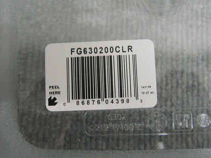 Qté de 2 - RUBBERMAID 6302CLE 6302 Contenants carrés peu encombrants 2 pintes 