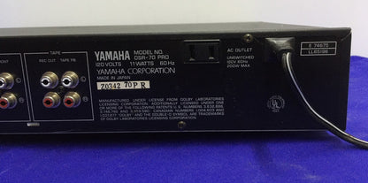 YAMAHA,DSR-70 PRO NATURAL SOUND DIGITAL SURROUND DECODER ITEM IS USED
