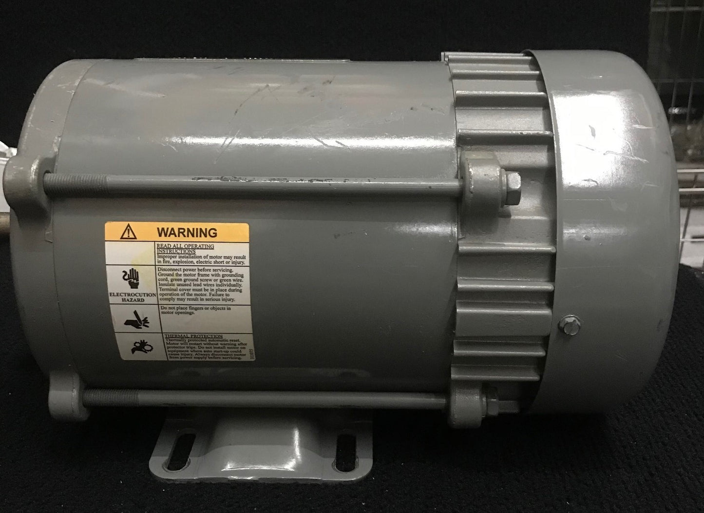 DAYTON 6K039Q HAZARDOUS LOCATION MOTOR ITEM IS USED TESTED WORKS GOOD 1/2 HP