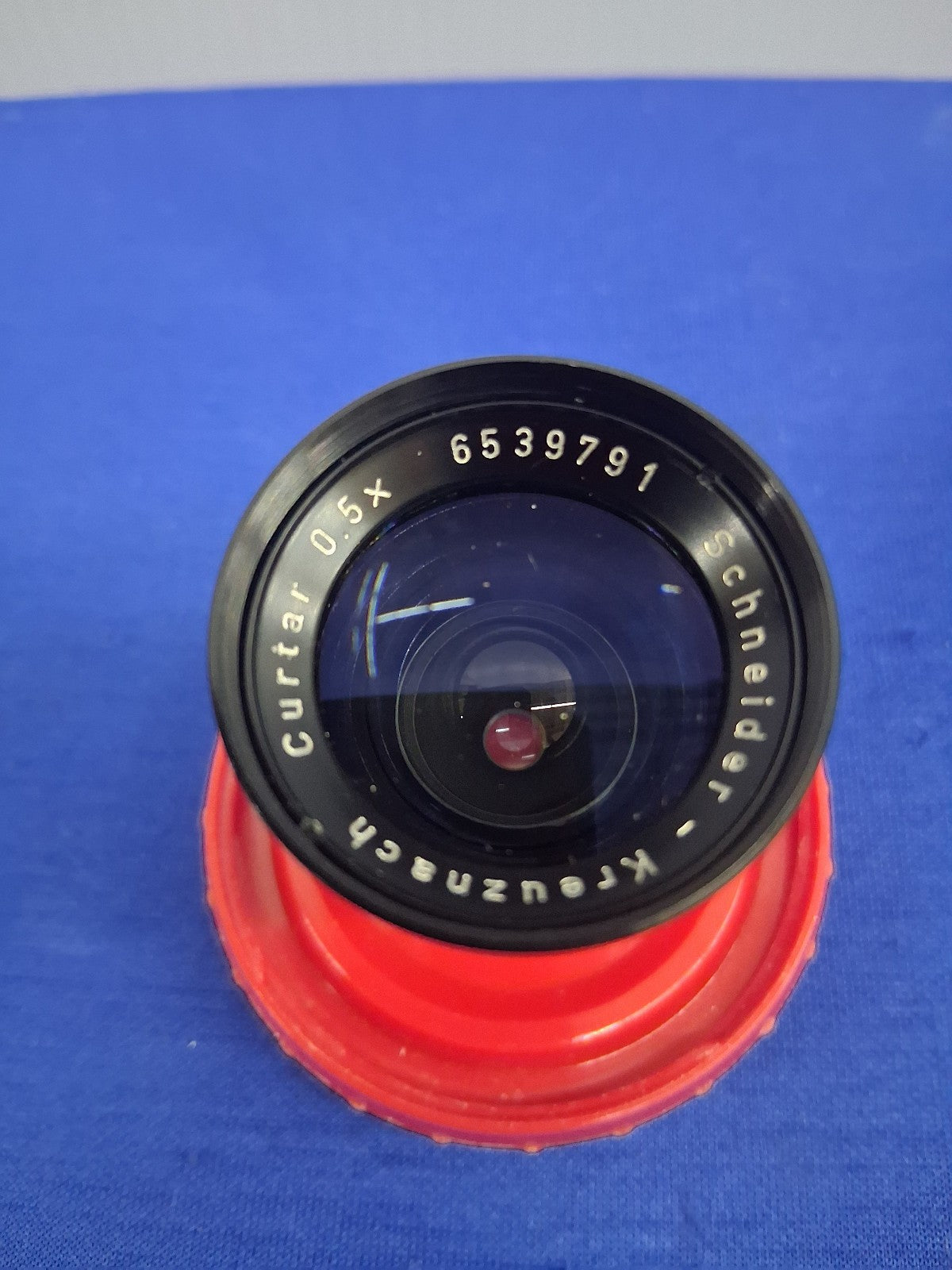 Vintage Schneider-Kreuznach Curtar 0.5x Objective lens Eumig
