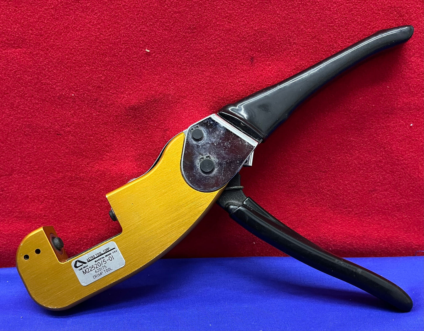 アストロツール 圧着工具 M22520/5-01 620175 (ダイスなし)