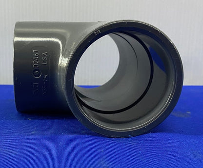 (1) 6NF85 TEE,2 IN,SLIP SOCKET,PVC - UNSURE OF MANUFACTURER