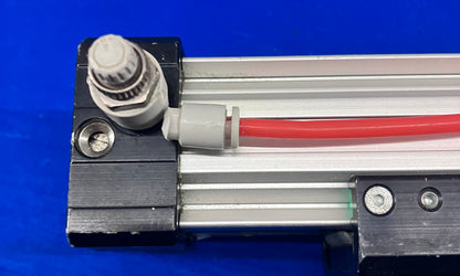 CILINDRO SENZA STELO NORGREN GUIDA 25MM C/46125/M/8 CON INTERRUTTORE PNEUMATICO