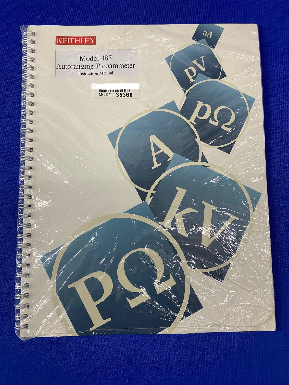 KEITHLEY 485 / 485-901-01F オートレンジピコアンメータ 取扱説明書