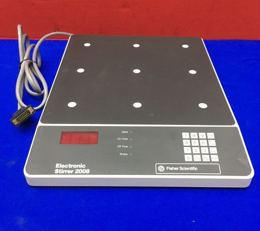 FOR PARTS/REPAIR - FISHER SCIENTIFIC 2008 / CAT. 14-506-8 ELECTRONIC STIRRER