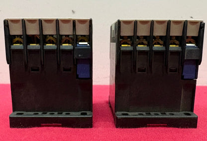 Lot of 2 TELEMECANIQUE CONTACTOR LP4K0910BW3 24V ITEMS ARE USED