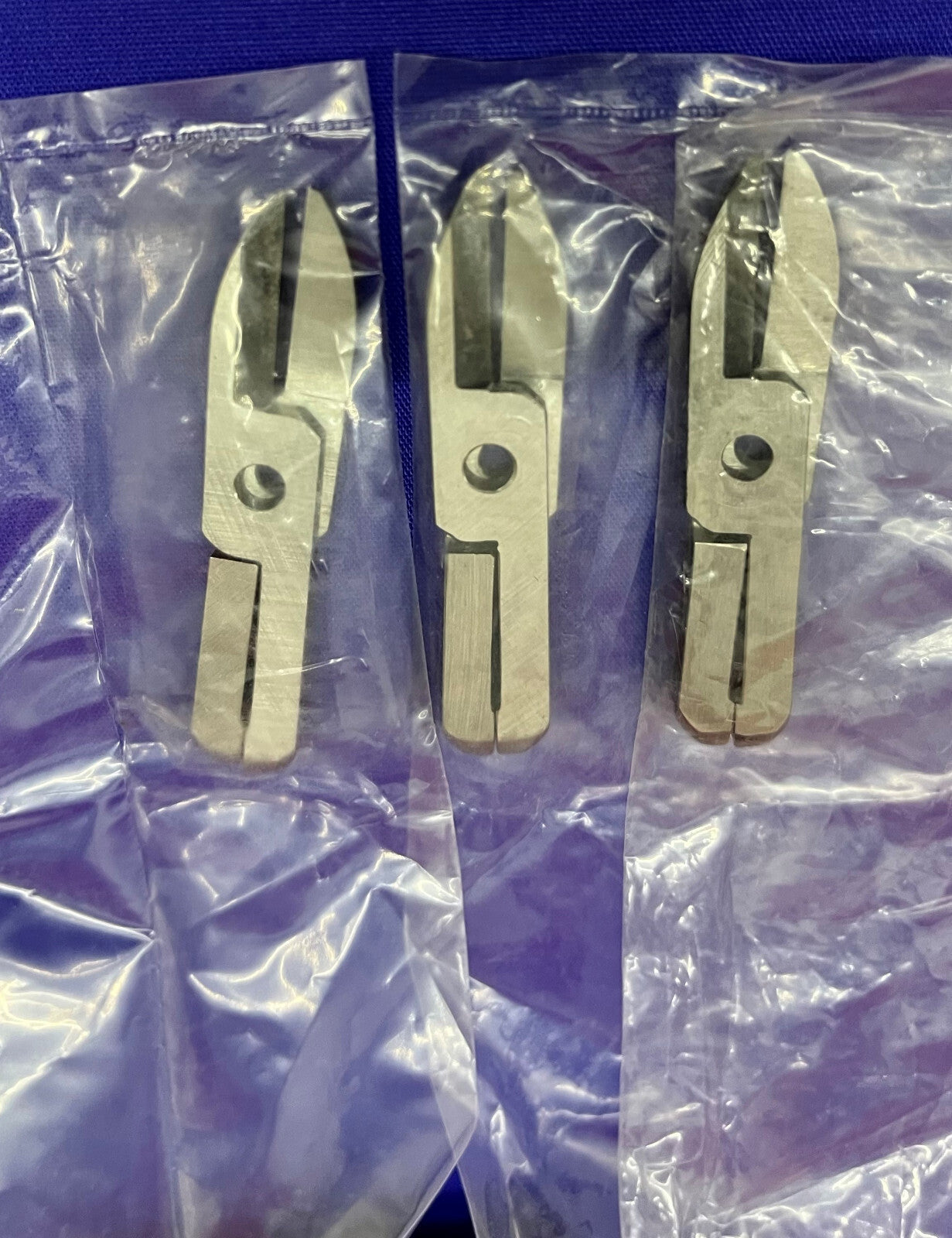 Menge 3 Vessel HW1JAir Nipper Extra Blade Doppeltwirkende Luftscherenklinge Größe 1