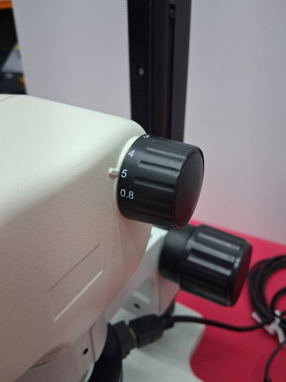 USED MMBT TS-NL Track Stand LED Stereo Microscope 8-50x Magnificaiton