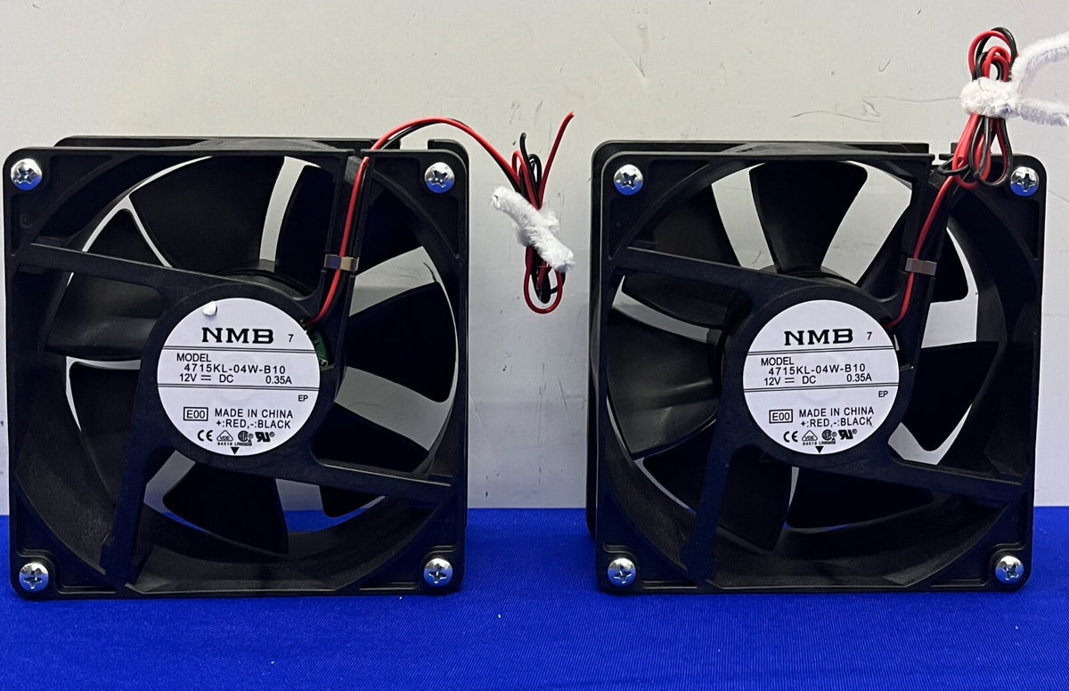 NMB 2-PIN AXIAL COOLING FAN 4715KL-04W-B10 12V - 1 LOT QTY 2