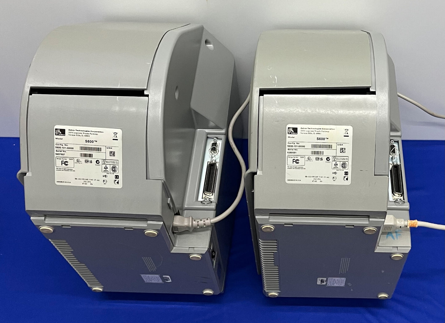 ZEBRA STRIPE ® S600 ™ PRINTER S600-101-00000 - 1 PARTIJ HOEVEELHEID 2 - ONDERDELEN/REPARATIE