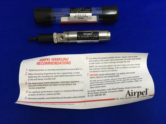 AIRPEL ® /AIRPOT ® E 16D1.5 N / E16D1.5N/E-16-D-1.5-N ANTI-STICTIE LUCHTCILINDER