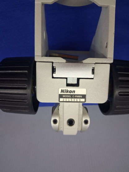 NIKON C-FMBN MICROSCOPE FOCUS MOUNT 76MM HOLDER E ARM MICROSCOPE HEAD HOLDER