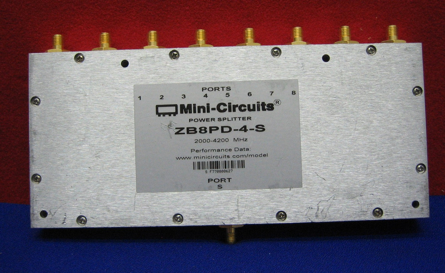 MINI-CIRCUITS POWER SPLITTER ZB8PD-4-S 2000-4200 MHz