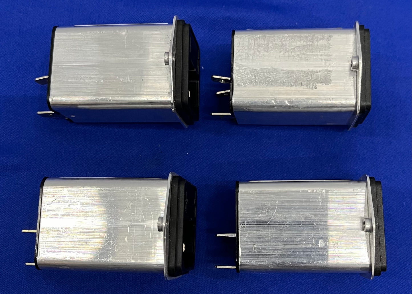 SCHURTER KFA 4301.7209 AC POWER CONNECTOR MODULE RECEPTACLE - HOEVEELHEID 4 ONDERDELEN/REPARATIE