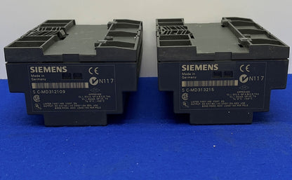 MODULO DI CONTROLLO SIEMENS LOGO! 24RCL 6ED1 053-1HB00-0BA2 - LOTTO DI 2
