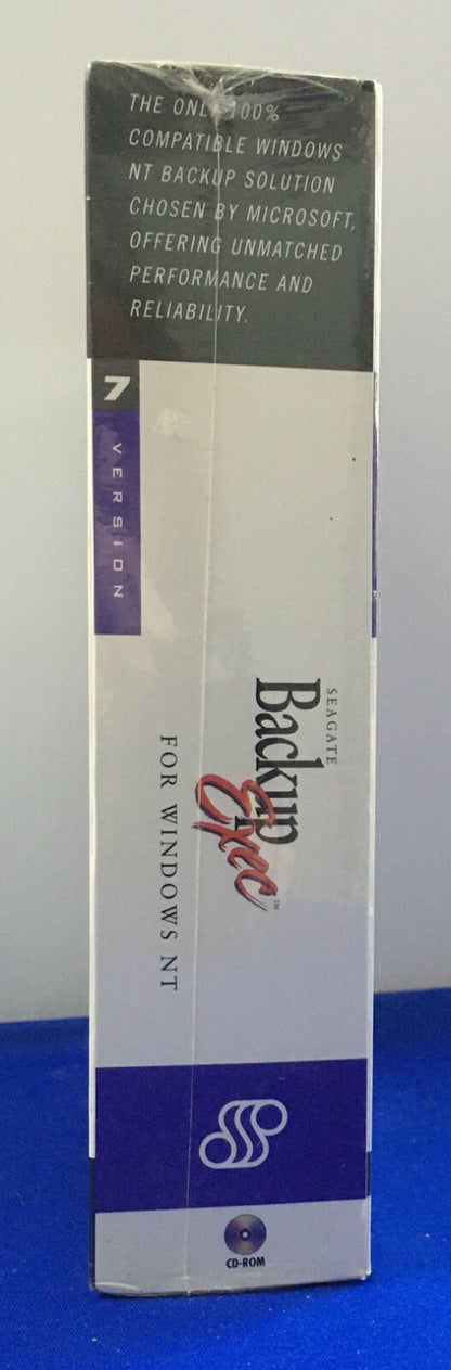 SEAGATE SOFTWARE SBE-NTSE-0002 BACKUP EXEC 7 VERSIE VOOR WINDOWS