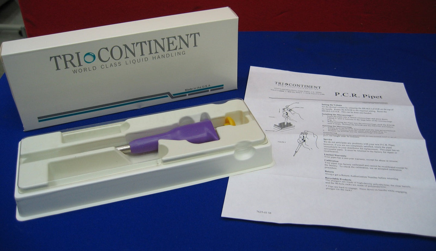 TRI CONTINENT CAT#672 STRUMENTO DI PRECISIONE PER PIPETTATURA PIPET PCR 25uL