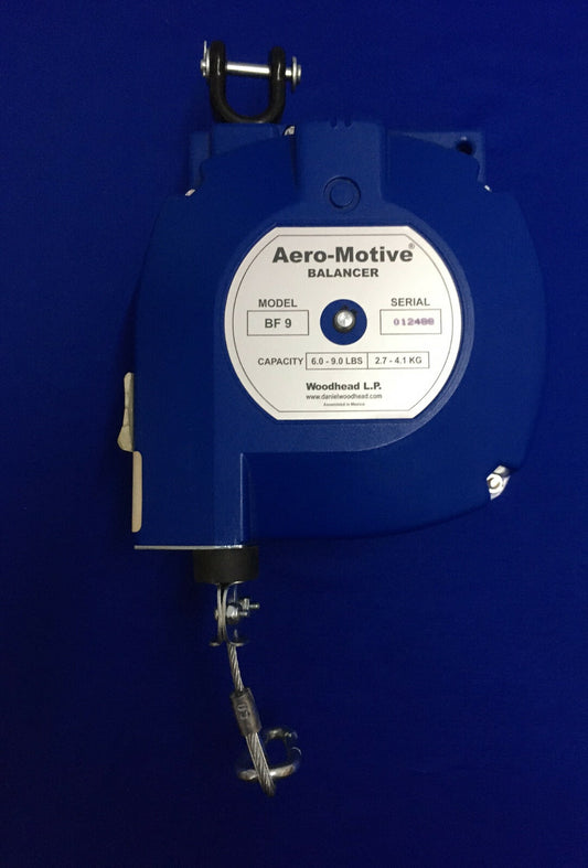 AERO-MOTIVE ® BF 9 BF9 1301700023 BILANCIATORE PER SERVIZI INDUSTRIALI LEGGERI CAPACITÀ 6-9 libbre
