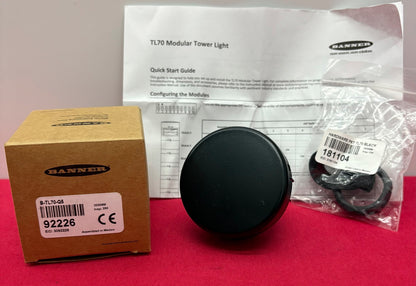 BANNER B-TL70-Q5 MODULAR TOWER LIGHT & CAP EID 3092226 92226