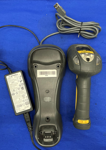 SYMBOL MOTOROLA BARCODE SCANNER LS3578-FZ2005WR CON BASE DI RICARICA
