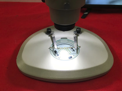 MMBT 50X Trinocular Video Microscope LED Top and Backlighting SZ-WF10X Eyepieces