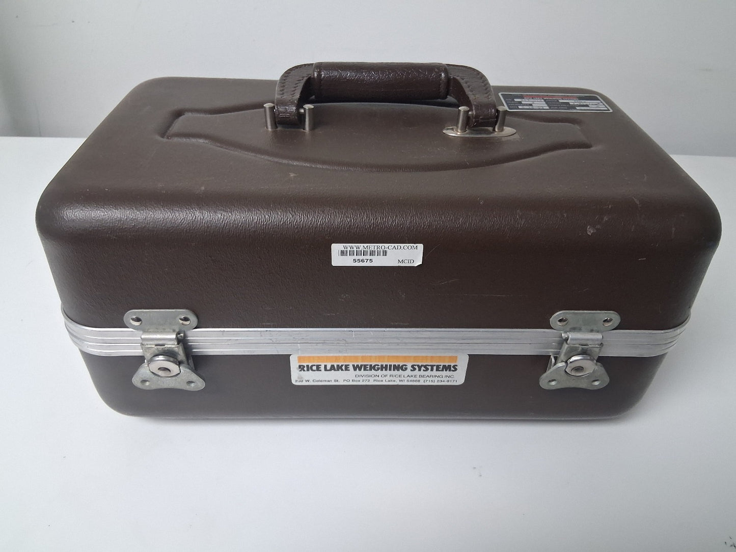 RICE LAKE WEIGHING SYSTEMS SN S46-016 10KG WEIGHT WITH CASE CLASS 3 7.84G/CM3