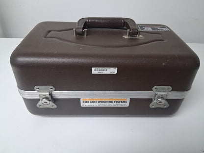 RICE LAKE WEIGHING SYSTEMS SN S46-016 10KG WEIGHT WITH CASE CLASS 3 7.84G/CM3