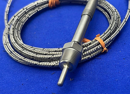 SONDA DE TUBERÍA DE TERMOPAR OMEGA ® TC-J-1/8NPT-U-72 1/8 NPT PUNTA 1/2, QC# PL112316RB