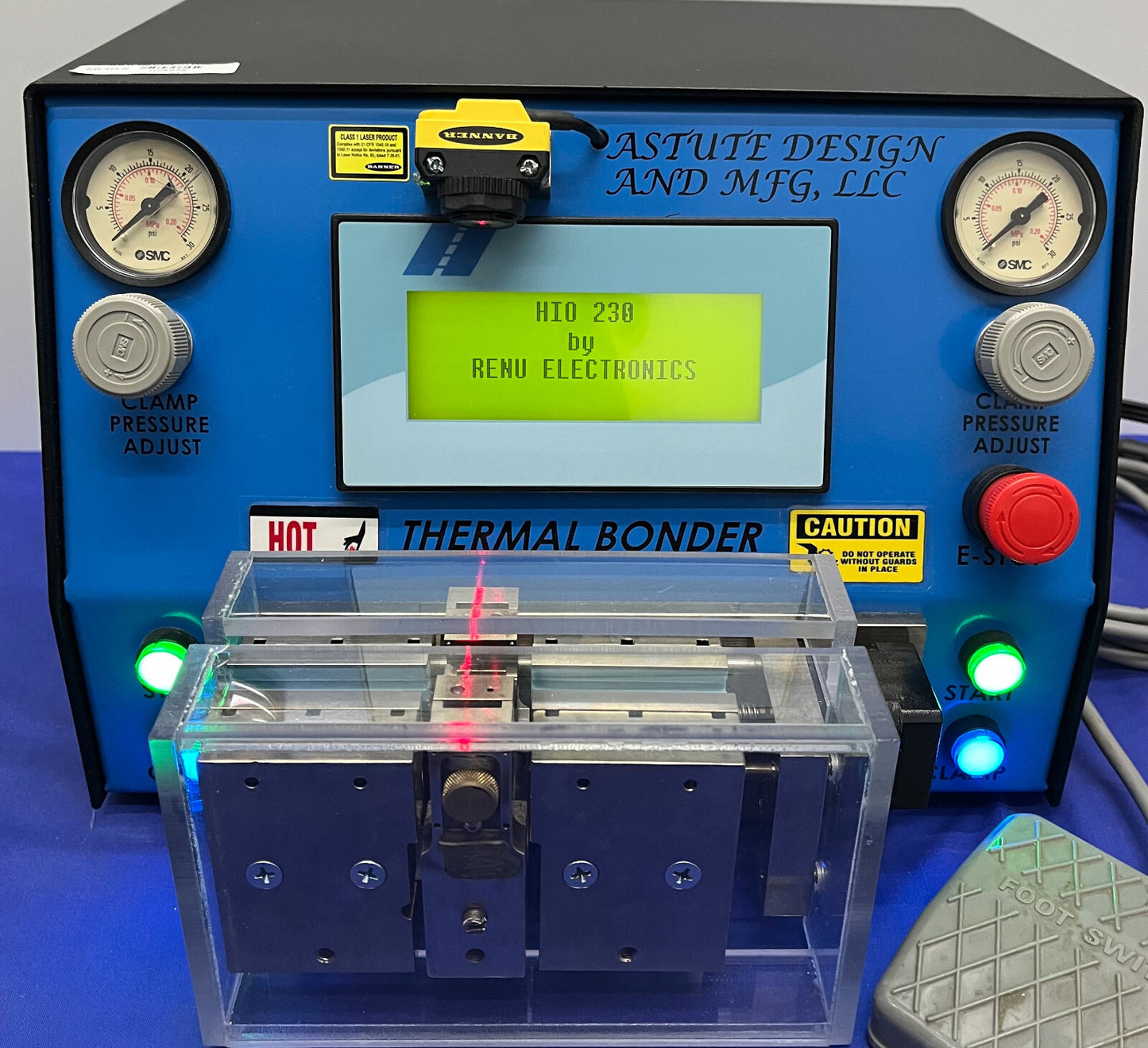 ASTUTE DESIGN THERMIQUE CATHÉTER COLLIER DOUBLE PINCE 110/120 VCA Split Die Bonder