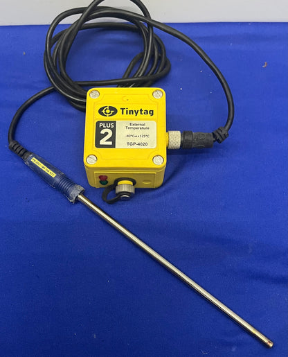 TINYTAG PLUS 2 TGP-4020 TEMPÉRATURE EXTERNE -40 °C +125 °C avec PB-5001-1M5 10 K