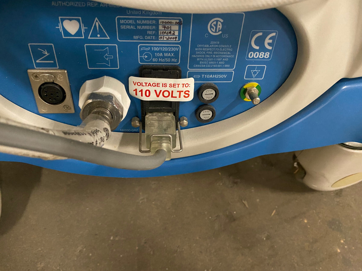 10000-003 CCT CRYOCATH 凍結手術ユニット - 部品と修理
