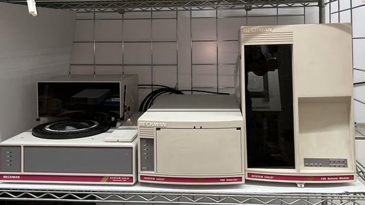 BECKMAN GOLD 507 AUTOSAMPLER/168 DETECTOR/126 OPLOSMIDDELMODULE 1 LOT ONDERDELEN/REPARATIE