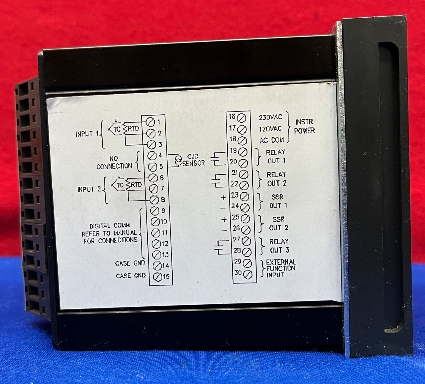 2040-11400 CHROMALOX DUAL LOOP CONTROLLER MIKROPROZESSORBASIERTER CONTROLLER 