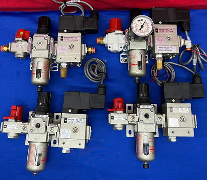 AANTAL 4 - SMC FILTERREGELAAR MONTAGE-EENHEDEN NAV2000-N02-5DZ, AW20-1097245-00-1