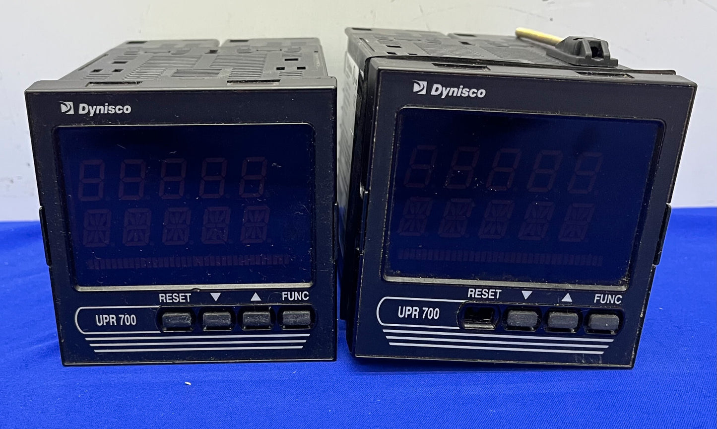 INDICATEUR DE PROCESSUS DE PRESSION DYNISCO UPR700 UPR700-0-0-3 et UPR700-1-0-3 POUR PIÈCES 