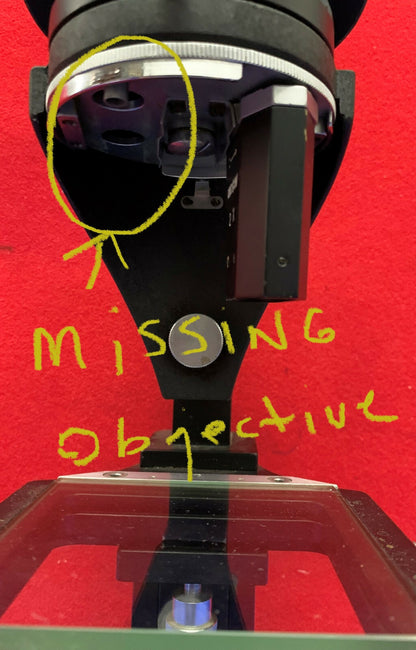 TEILE/REPARATUR VINTAGE UNITRON 2X; OKULARE W 10X; SN 111558