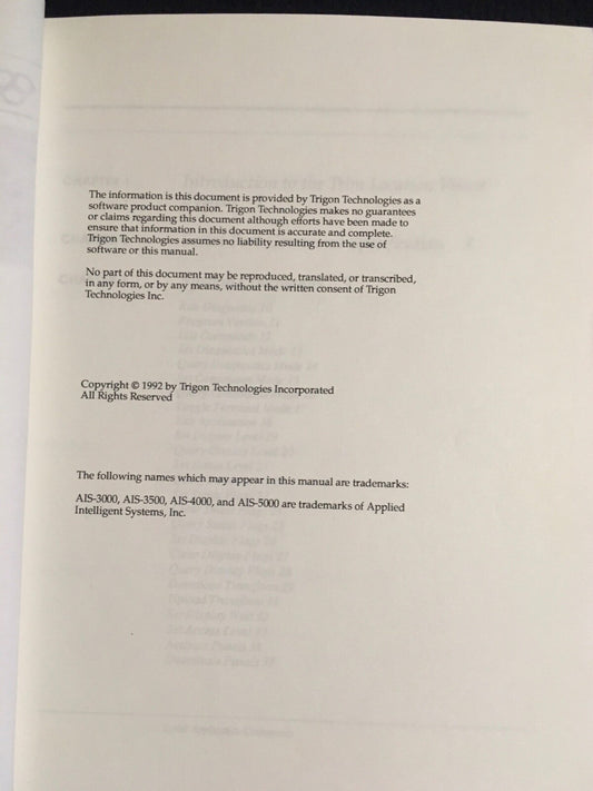 MANUAL DE LA INTERFAZ DEL PUERTO SERIE DEL SISTEMA DE LOCALIZACIÓN DE TRIGON TRIM VER 2.1