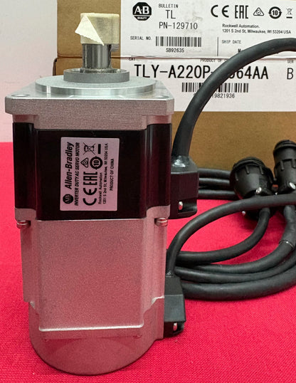 AB ALLEN BRADLEY TLY SERVO MOTOR TLY-A220P-BJ64AA SER B PN-129710 5000 RPM