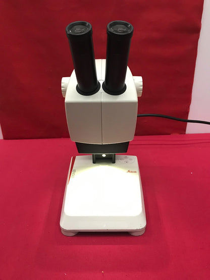 LEICA EZ4 STEREO MICROSCOPE WITH BUILT IN TOP AND BACK LIGHTING 8-35X