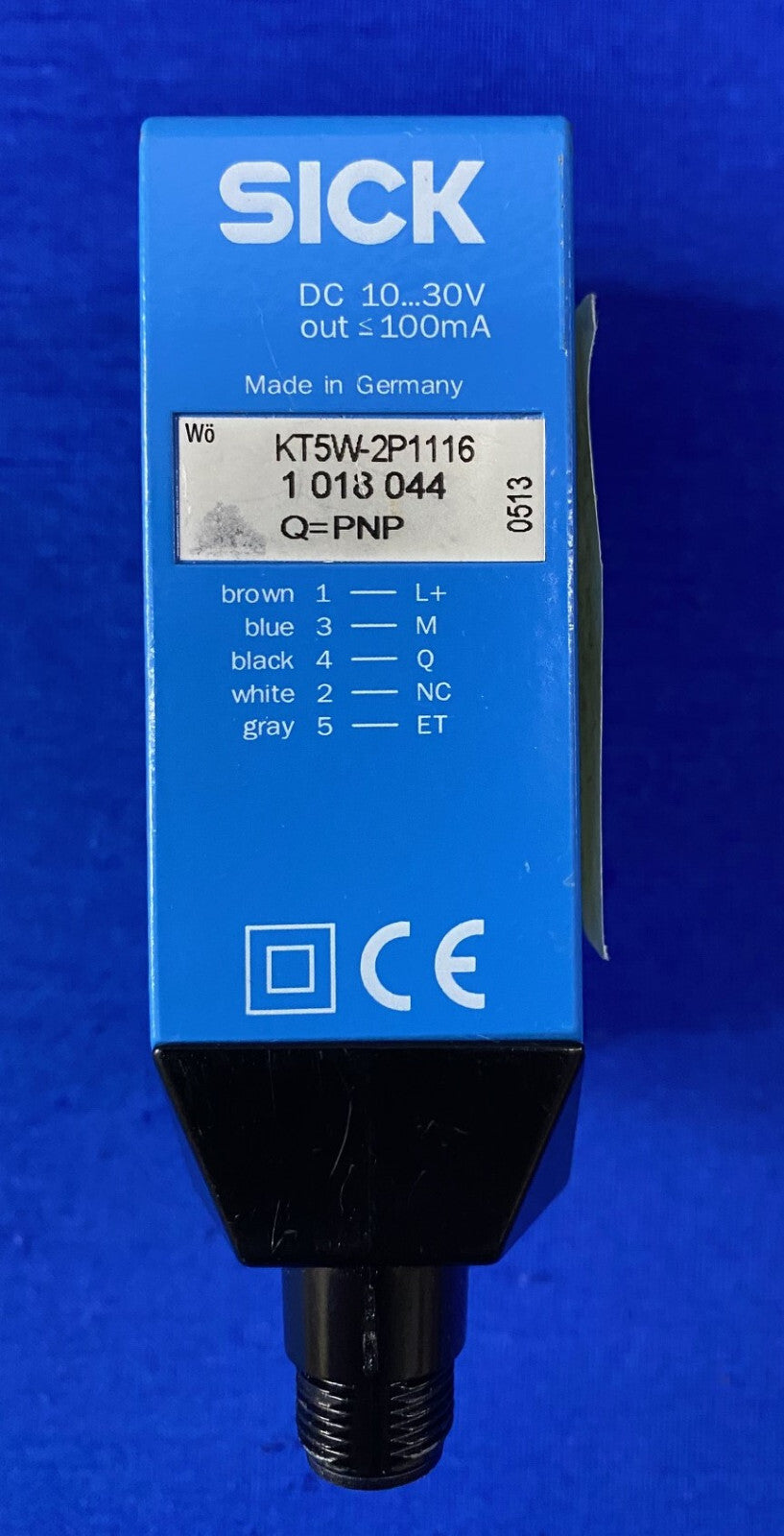 SICK KT5W-2P1116 CONTRAST SENSOR -  FOR PARTS/REPAIR