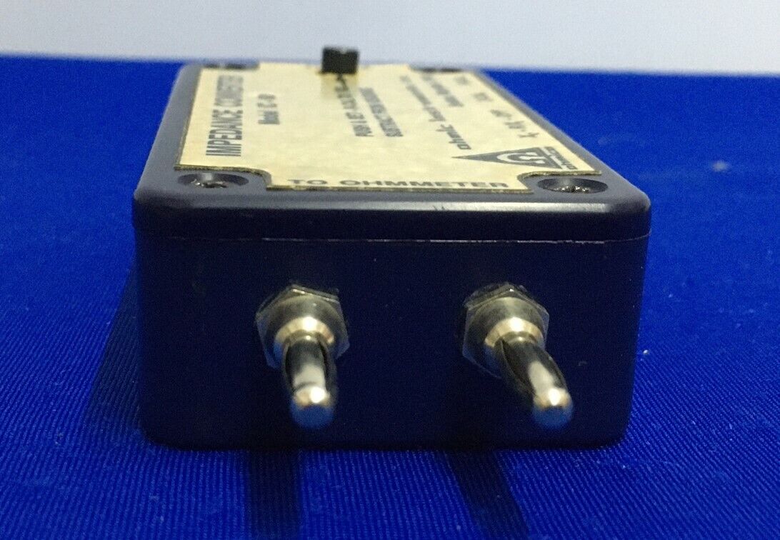 INSTRUMENTOS ÓHMICOS IC-60 / IC 60 CONVERTIDOR DE IMPEDANCIA A OHMIOS R-CAL A 1 KΩ