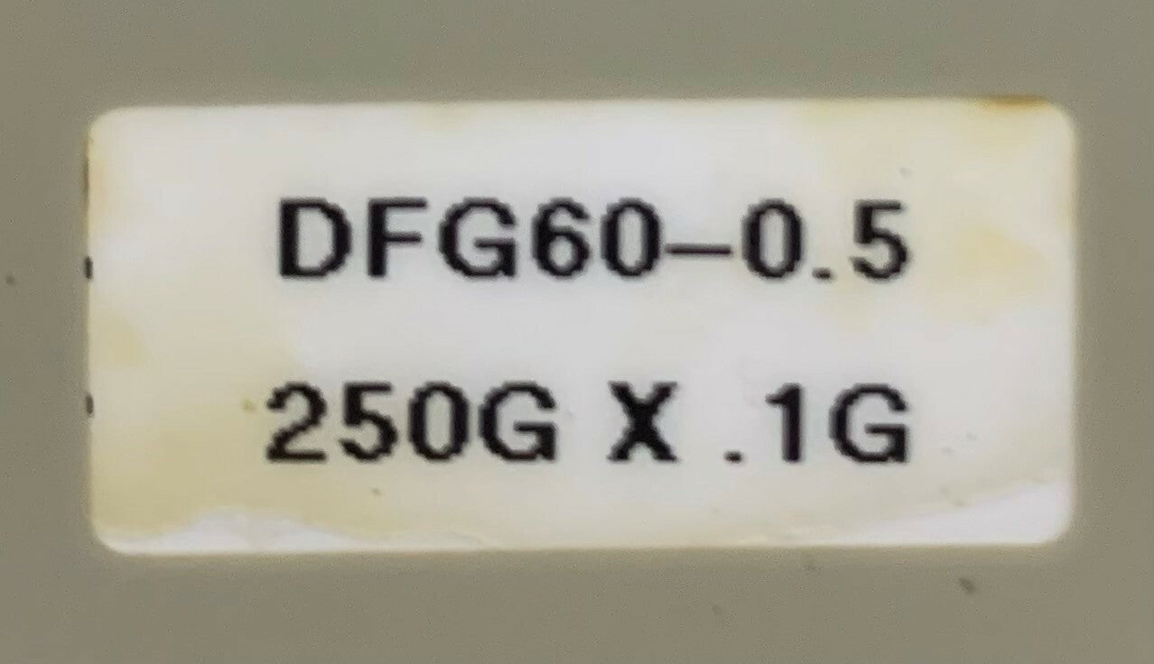 1 lot de 2 - POUR PIÈCES/RÉPARATION Dynamomètre numérique Omega Engineering DFG60-11