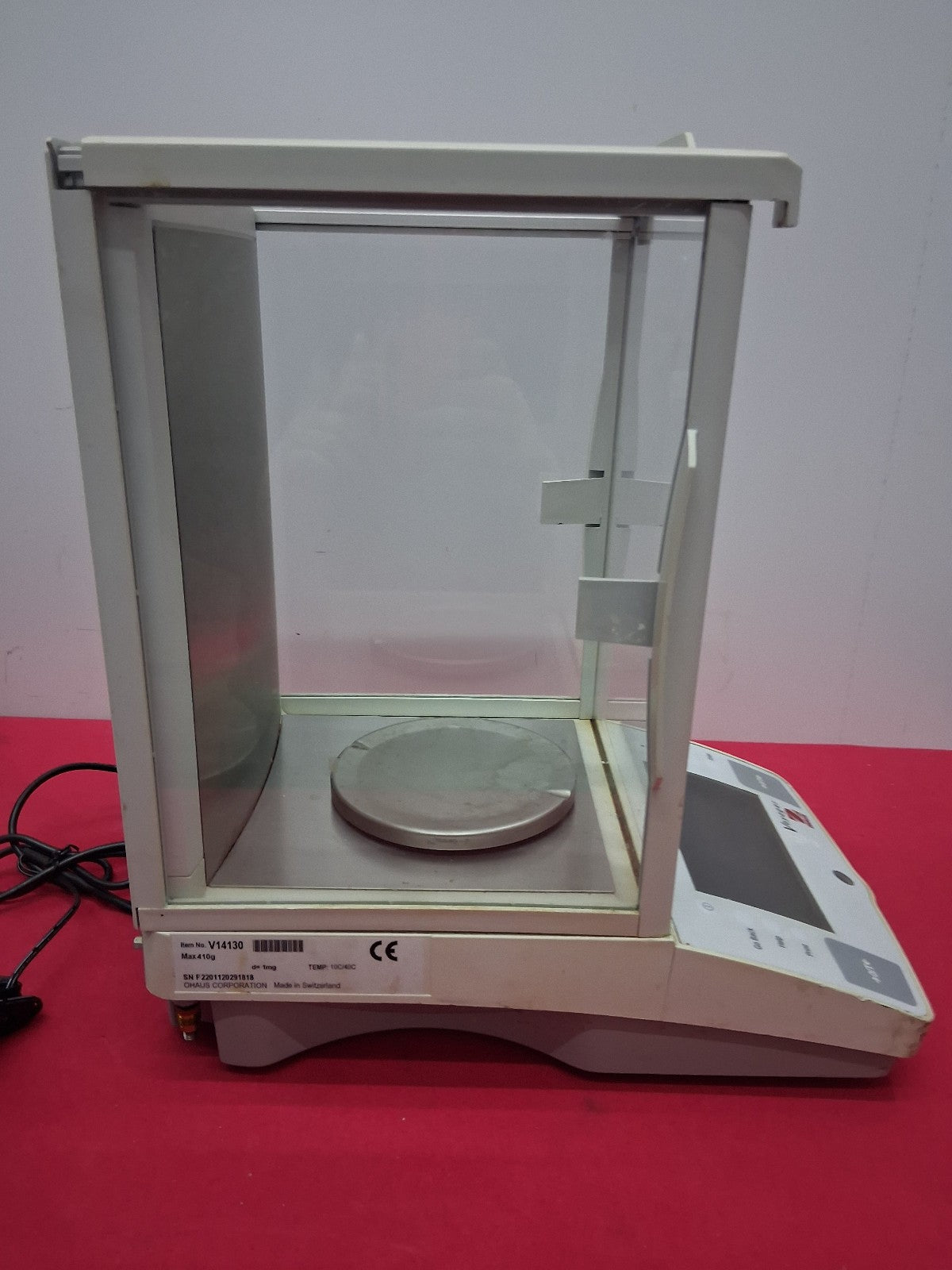 Ohaus Voyager V14130 Analytical Precision Balance Scale Max Capacity 410g