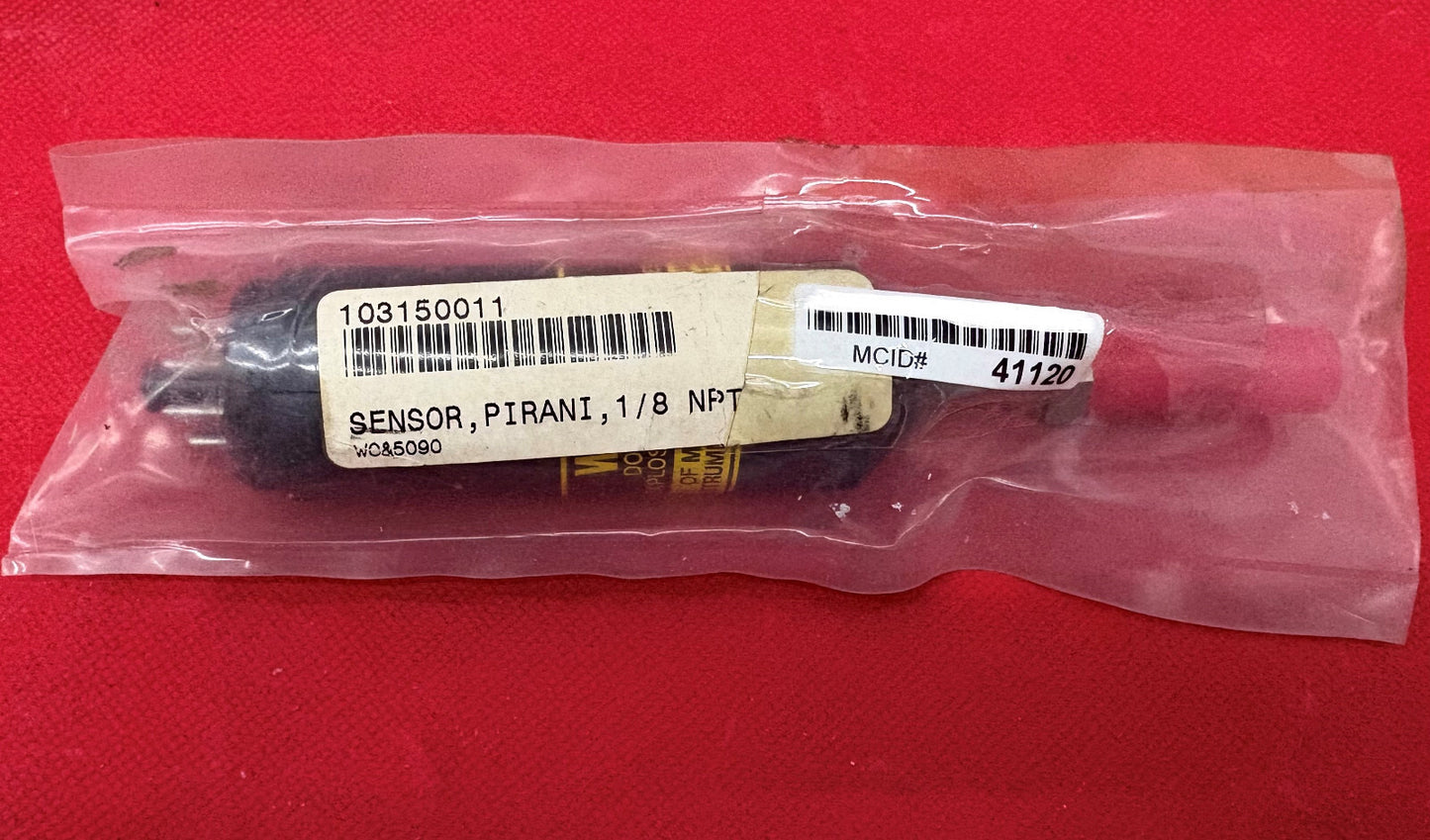 HPS MKS PIRANI SENSOR 103150011 PIRANI TUBE W/ 1/8 NPT