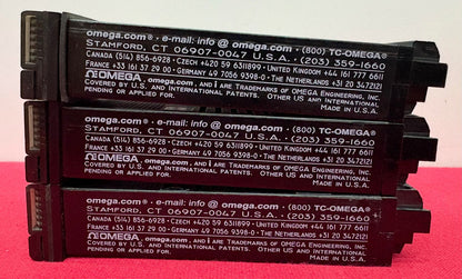 OMEGA PANEL METER DPi32 90-240V 4 DIGIT TEMPERATURE/PROCESS - PARTS/REPAIR/QTY 3